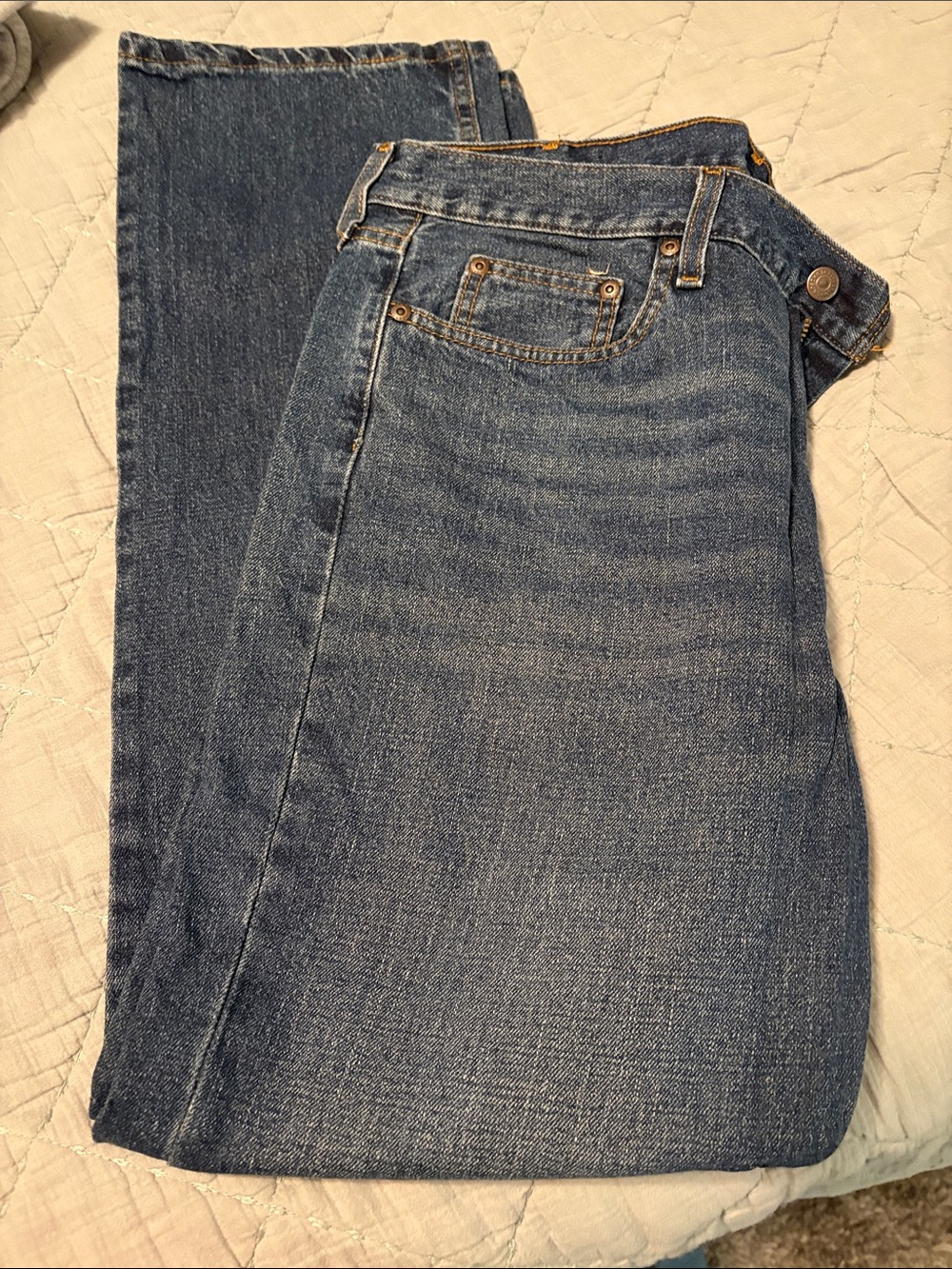 Men’s Classic Blue Denim Jeans